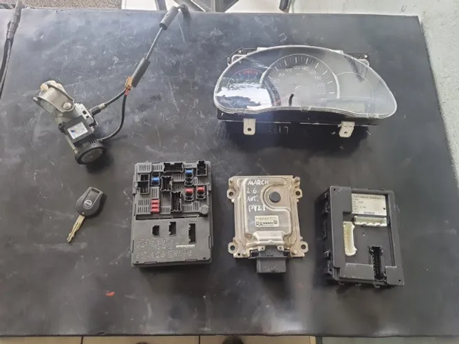 Kit Central De Injeção Nissan March 1.6 16v Automático 2018