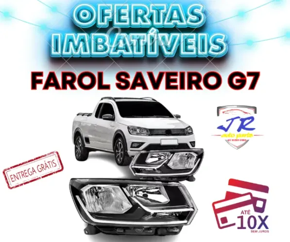 Farol Saveiro g7 Foco Duplo