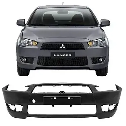 Parachoque Dianteiro Mitsubishi Lancer 2011 à 2019 - Preto Liso - TYG