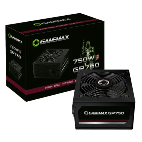 Fonte Gamemax GP750, 750W, 80 Plus Bronze, PFC Ativo ou 12x 34,13