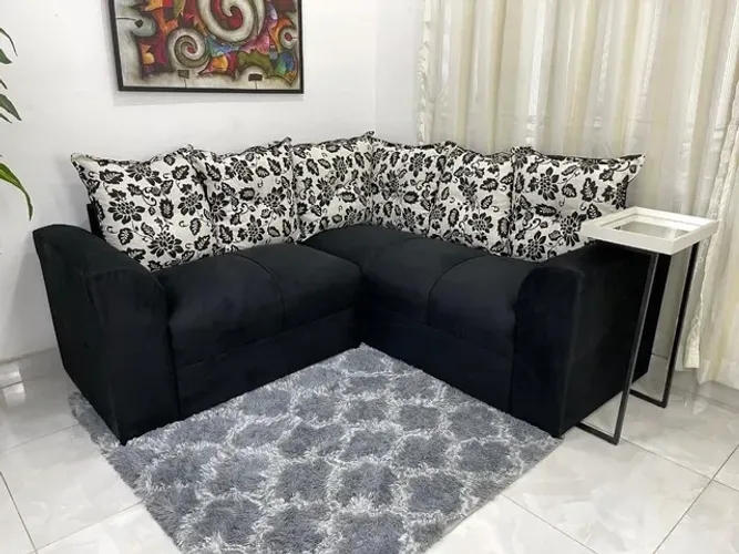 Conjunto de sofá de canto 2 x 3 lugares fl76