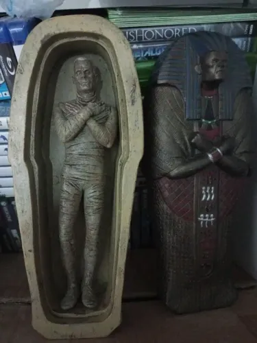 A múmia mummy diamond select boneco diorama