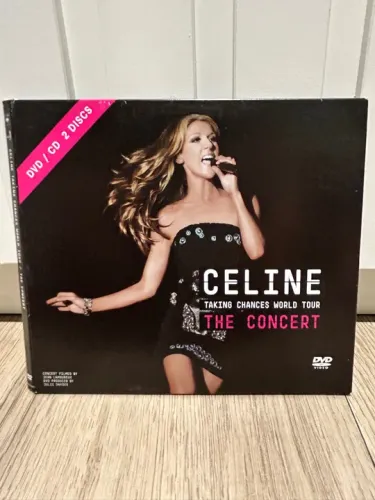 DVD+CD Celine Dion - Taking chances world tour