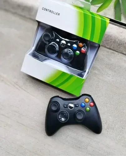 Controle Xbox 360 Sem Fio Wireless Usb Slim Joystick