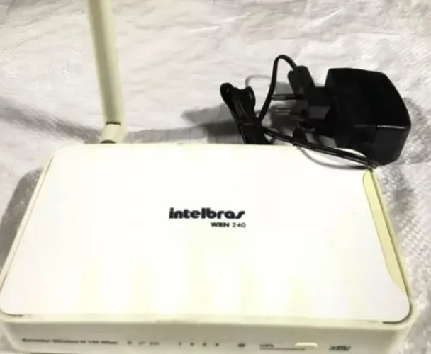 Roteador Intelbras Wrn 240 Modem Wi-fi C/ Fonte Funcionando
