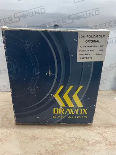 Alto falante bravox novo original golf / polo instalado
