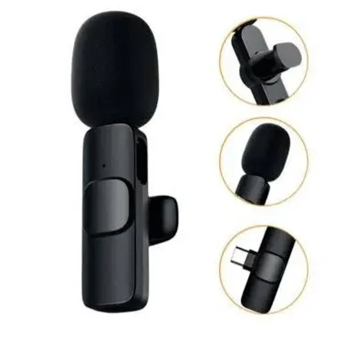Microfone Lapela Tipo-C e iPhone 