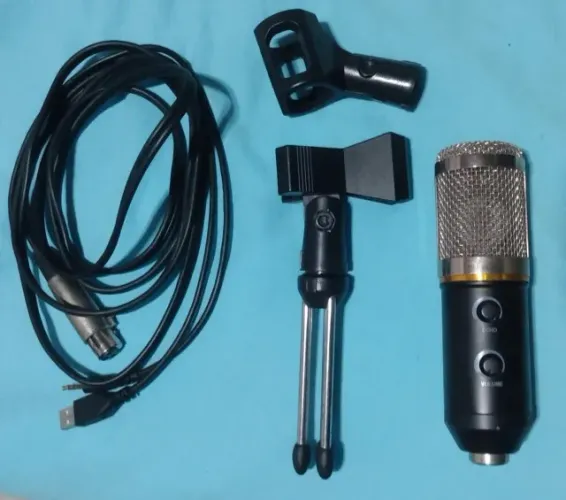 Microfone Condensador MK - F200fl USB