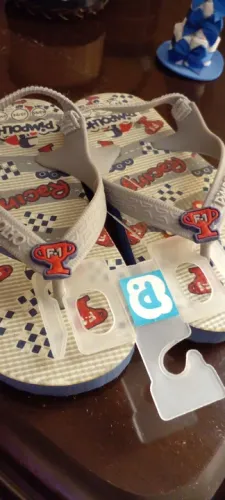 Chinelo pimpolho n 23/24 novo 