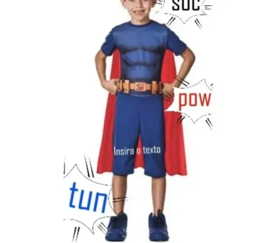 Fantasia Capitão Estelar Infantil