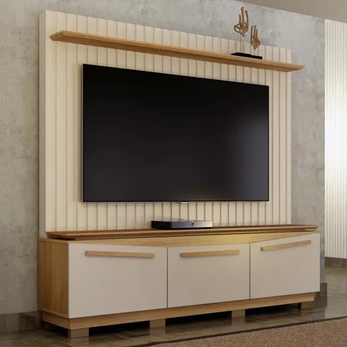 Home Montreal com Painel Ripado rf7229m