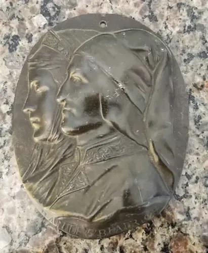 Placa Italiana do Século 19 - Obra Internacional