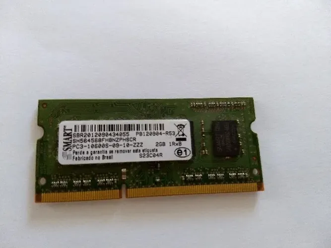 Memória Notebook 2gb Ddr3 Pc3 10600s 1333 Mhz