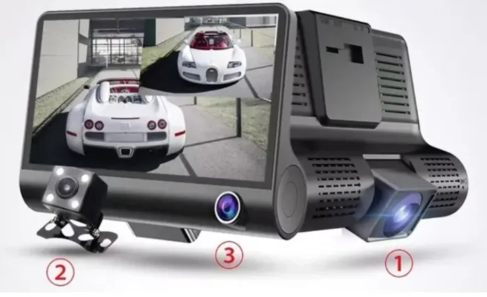 Camera Veicular Frontal e de  Ré p/ Caminhão Carro etc Full Hd 1080p