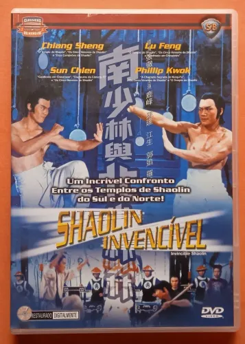 Dvd Shaolin Invencível (China Vídeo)