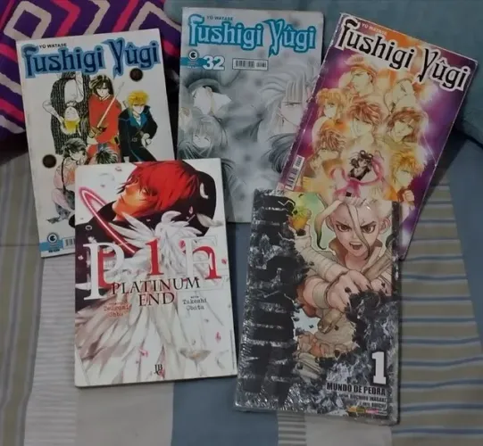 5 revistas de mangá