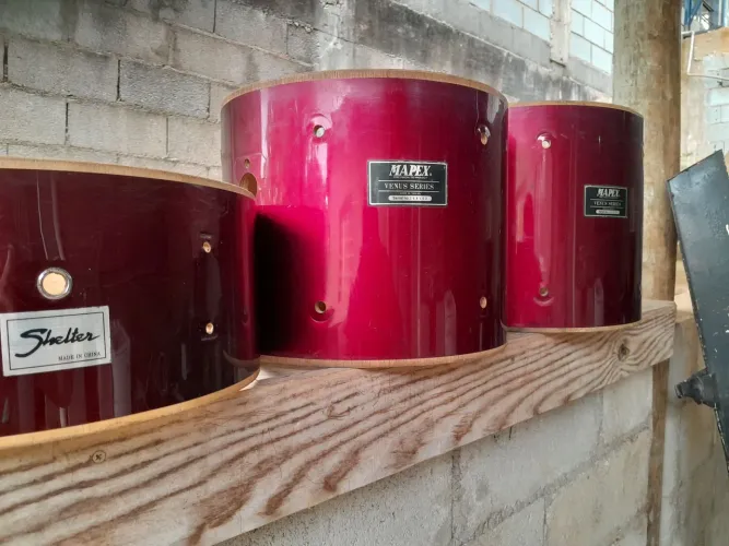 Bateria mapex cascos