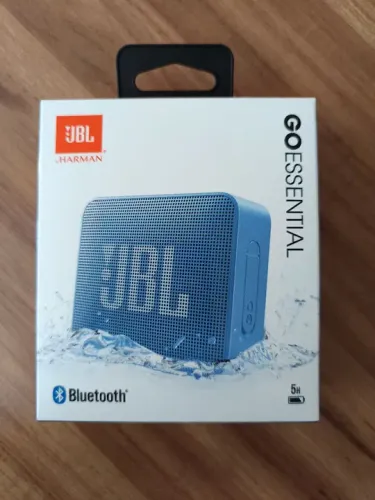 JBL, Caixa de Som Bluetooth, Go Essential, À Prova D'água - Azul