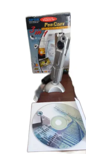 Câmera Espiã Pencam Aiptek Trio 3 em 1 USB Sdram 16mbit