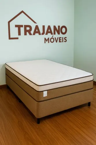 Camas Box Casal-NOVAS COM COLCHÃO DE MOLA