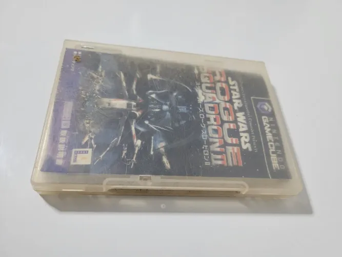 Jogo Star Wars com Rogue Squadron II GAME CUBE ORIGINAL JAPONEIS