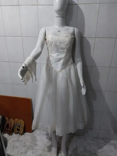 Vestido Branco - Tamanho M
