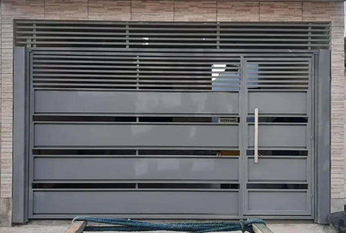 Portão Automático 4.00x2.50 Basculante 