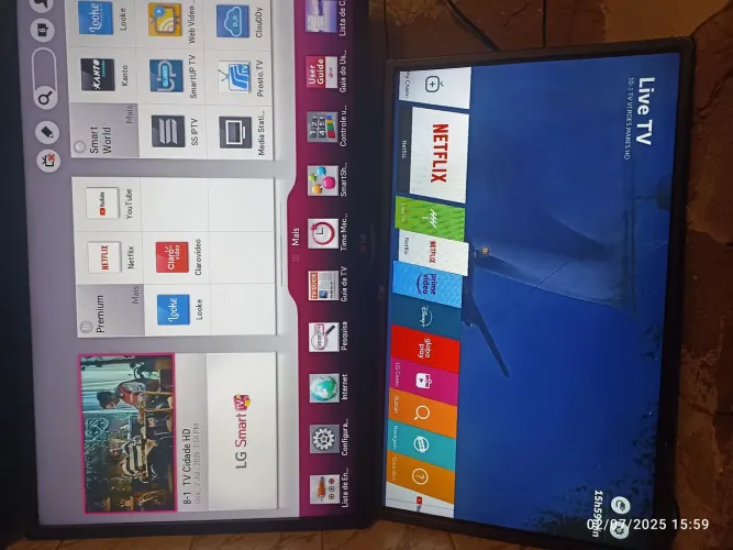 Smart TV LG 39p Polegadas e 32p Polegadas (Garantia)