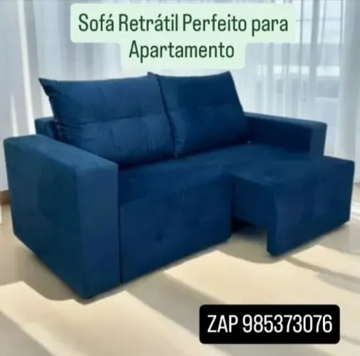 Sofá Retrátil para Apartamento - Novo! entrego hoje