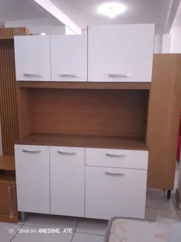 Armário de Cozinha Branco entrego e monto
