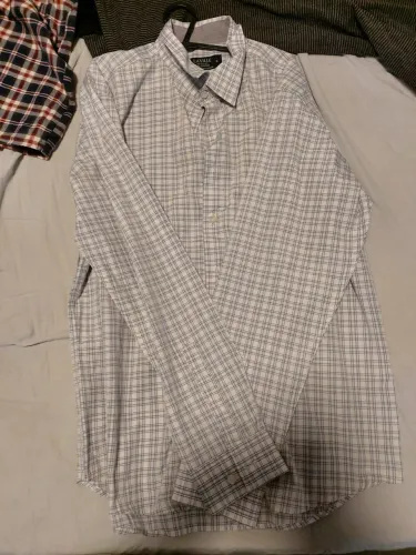 Camisa de botão xadrez Peter Millar Crown Light.