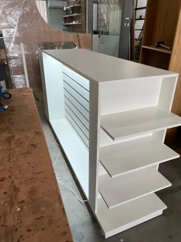 Ilha MDF Com iluminação 100x200x50  - Catalogo completo 