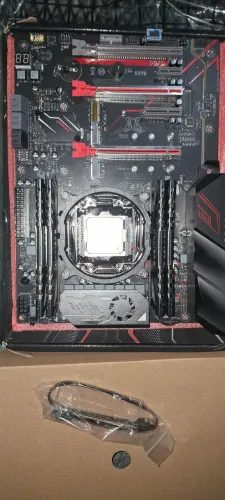 Kit Gamer Placa-Mãe + Processador + Memória ram + Cooler Box + TPM 2.0 + Fonte ATX750W