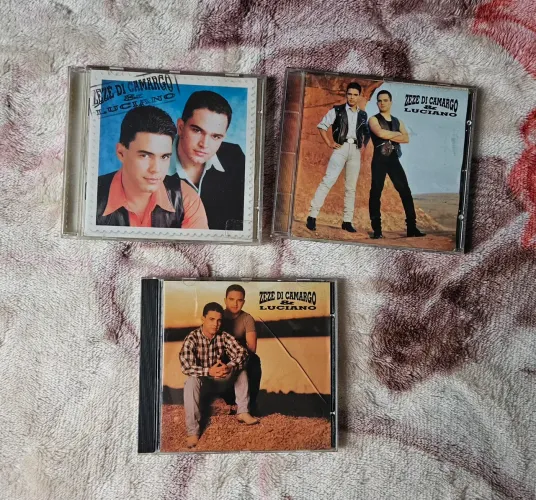 Cd lote sertanejo Zezé di Camargo e Luciano