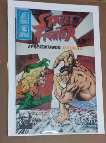 HQ Street Fighter Editora Escala