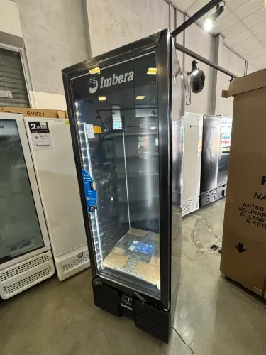 Conservador tripla ação 576 litros porta vidro Full black 3 anos de garantia