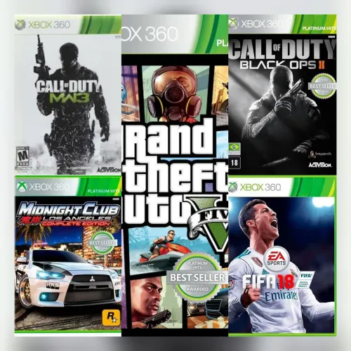  jogos Xbox 360
