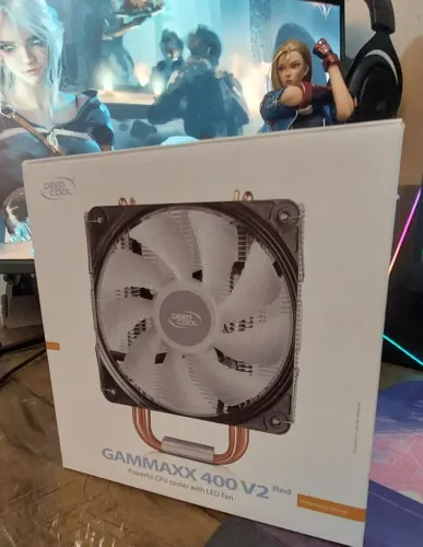 Air Cooler DeepCool Gammaxx 400 V2 Red - Excelente Estado