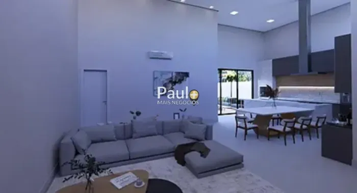 Casa à venda em Paulínia, Santorini Residencial Club, com 3 suítes, com 196.82 m²