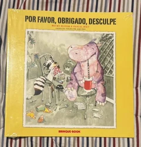Livro: POR FAVOR, OBRIGADO, DESCULPE, Editora BRINQUE BOOK