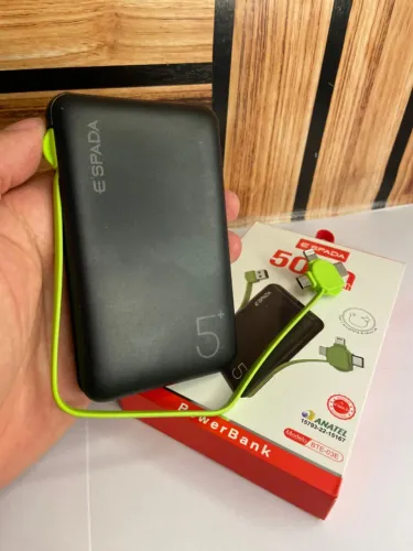 Carregador Portátil Power Bank Tipo-C & Lighting & Micro V8 - BTE-03E E?spada an4