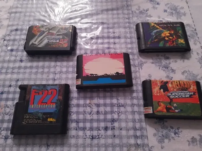 Fitas mega drive