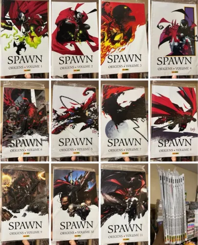 Spawn Origens Volumes 1 a 11 maioria ainda lacradas