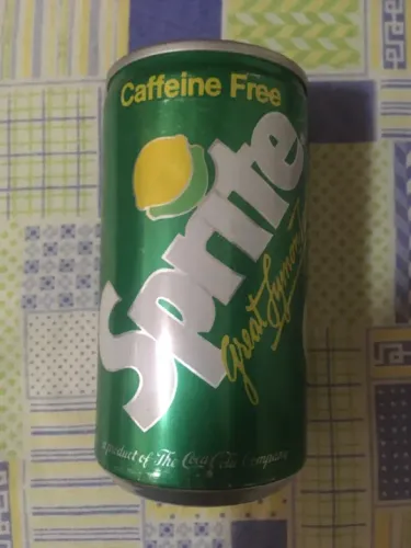 Lata Sprite Importada Free Caffeine 