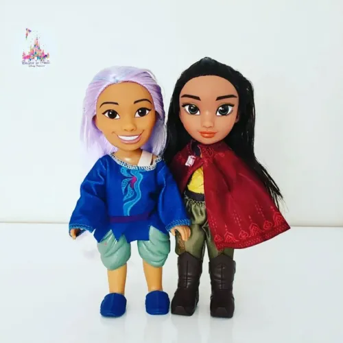 Bonecas Disney Raya e Sisu