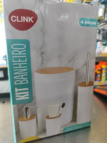 Kit Banheiro 4 Peças