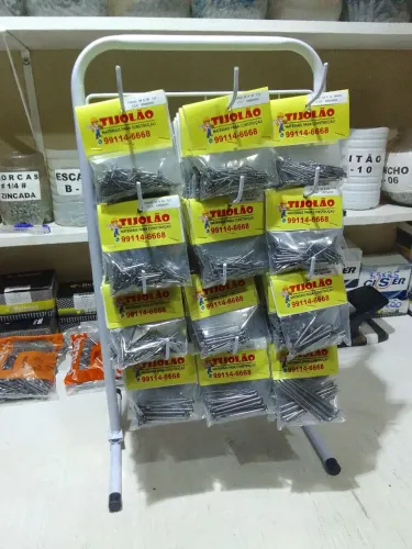 Pregos 12 Tamanhos 120 cartelas R$ 600.00