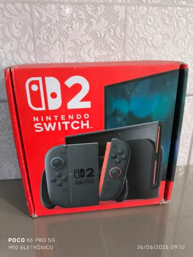 Nintendo v2 - Console Novo na Caixa