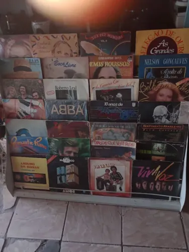 Coleção de discos de vinil - Vários artistas