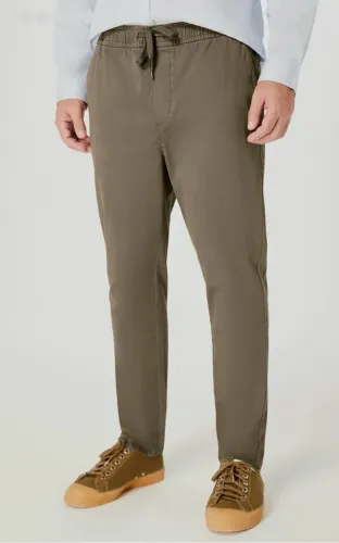 Calça Hering Jogger em sarja com elastano - GG